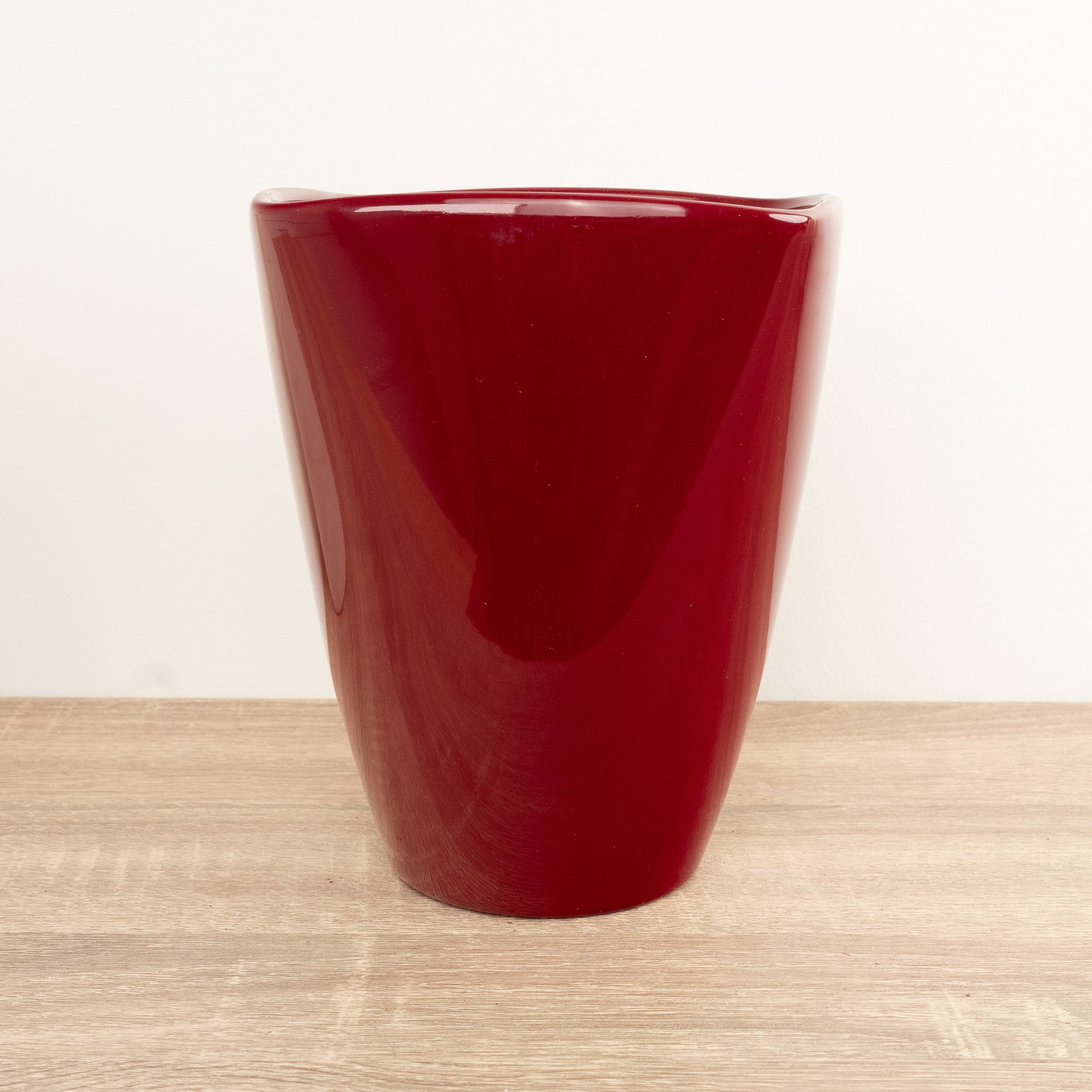 Squared Pot | Cranberry Red