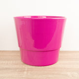 Lena Ceramic Pot | Pink Plum, 13 cm