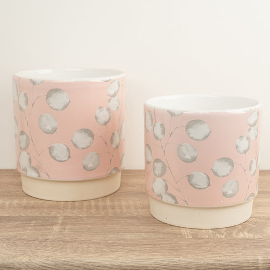Blush Honesty Pot | Pink | Pots & Planters