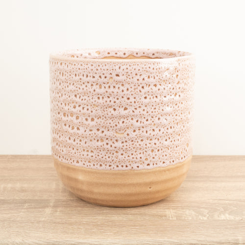 Morganite Glaze Pot | Pink
