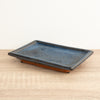 Bonsai Ceramic Saucer | Blue