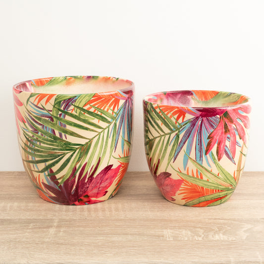 Monza Pot | Tropical Fuchsia | Pots & Planters