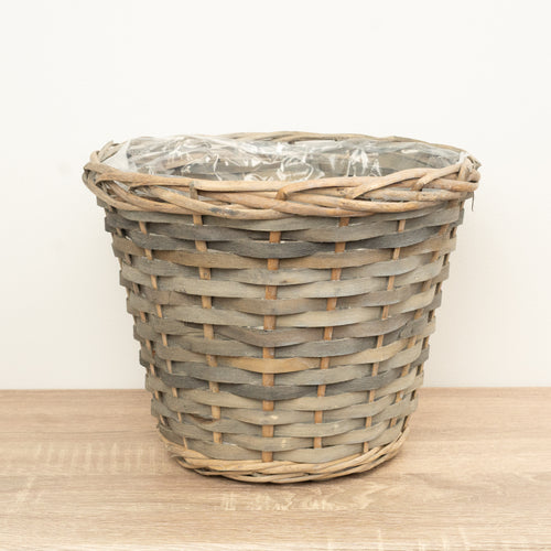 Cottage Wicker Pot | Brown