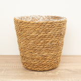 Seagrass Straw Pot | Natural, 17 cm