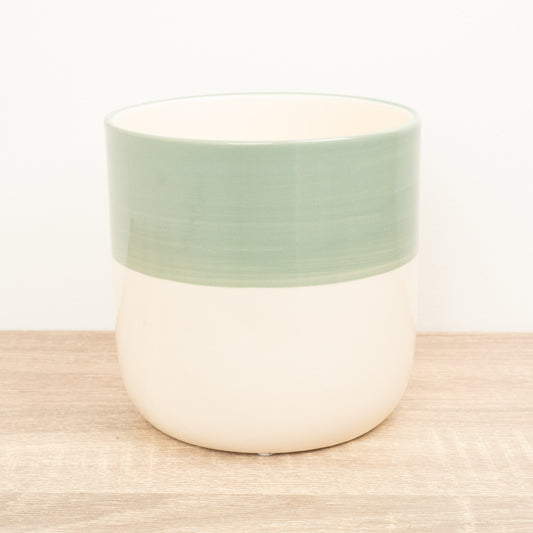 Metia Pot | Minimal Green | Pots & Planters