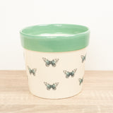 Butterfly Pot | Mint Green, 12 cm