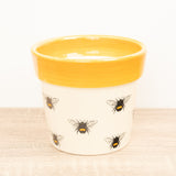 Bumble Bee Pot | Yellow, 12 cm