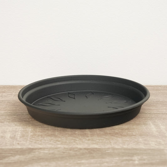 Round Saucer | Black | Pots & Planters
