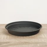 Round Saucer | Black, 22 cm