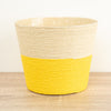 Riley Basket | Yellow