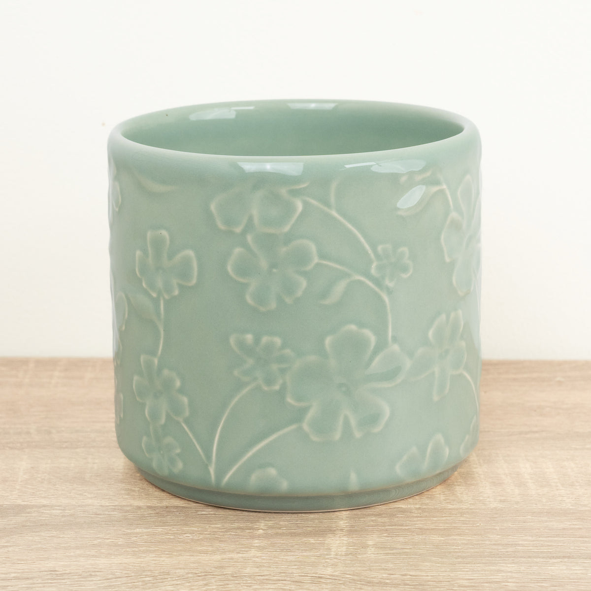 Imperfect! Betsy Floral Pot | Mint