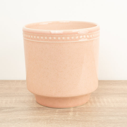 Clover Pot | Dotted Pink | Pots & Planters