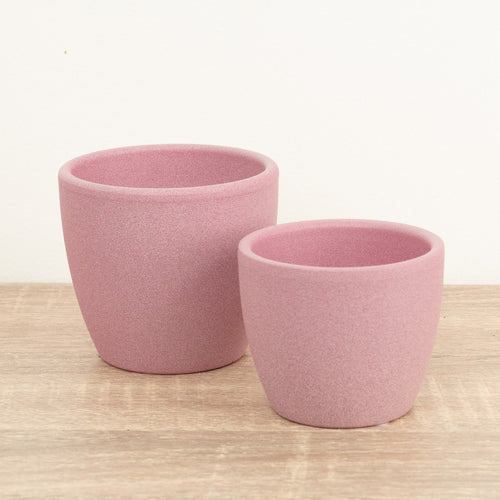 Pastel Ceramic Pot | Rose Pink