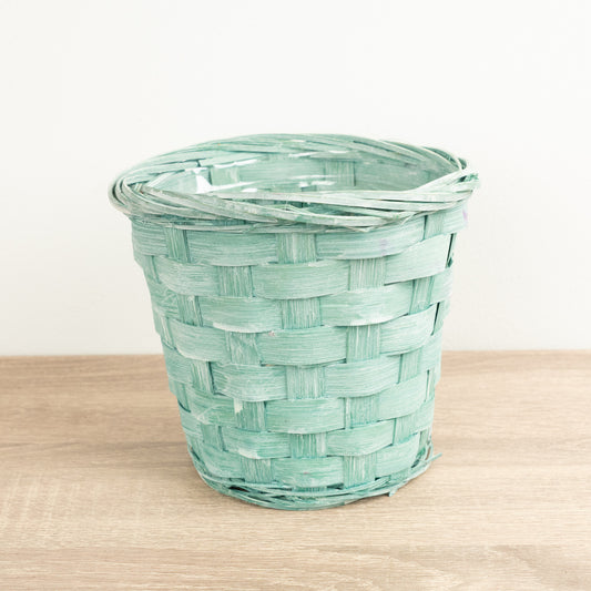 Bamboo Plant Basket | Green | 