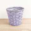 Bamboo Plant Basket | Lilac