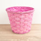 Bamboo Plant Basket | Pink