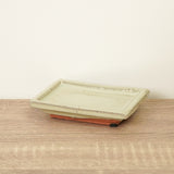 Bonsai Ceramic Saucer | Ivory, 9 cm
