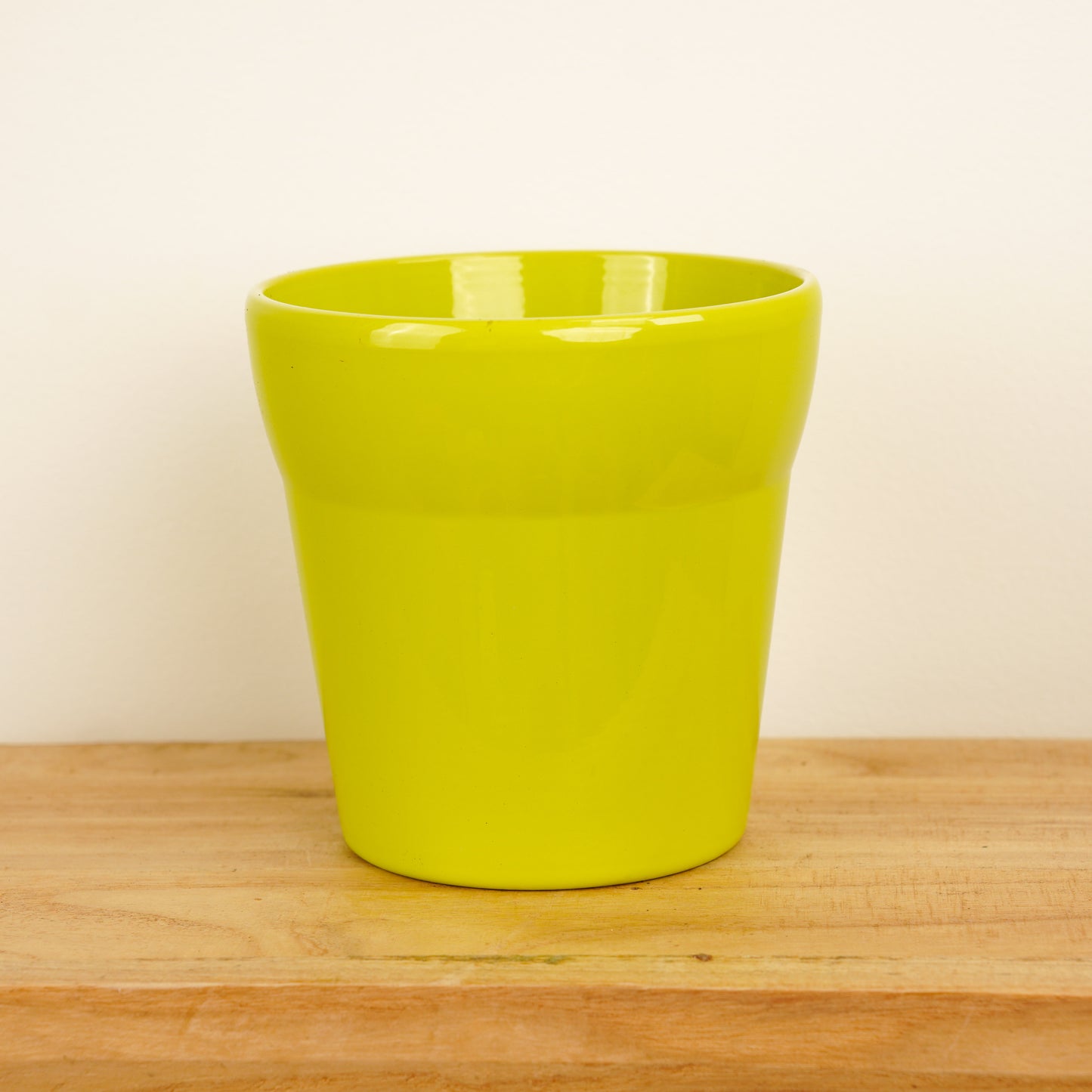 Wide Rim Pot | Lime Green