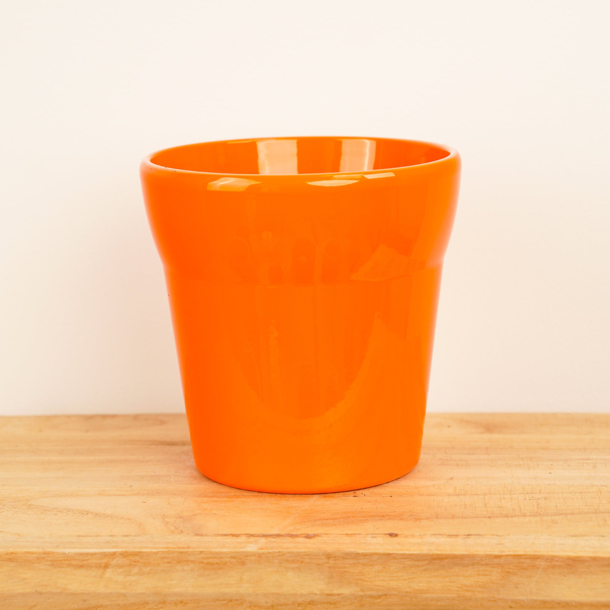 Wide Rim Pot | Orange