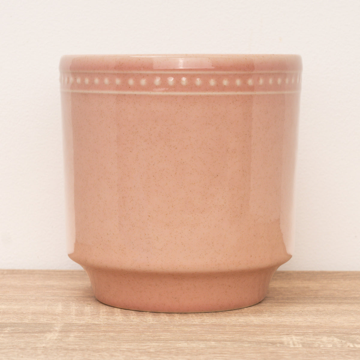Clover Pot | Dotted Pink