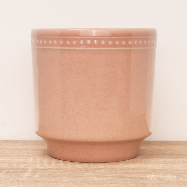 Clover Pot | Dotted Pink