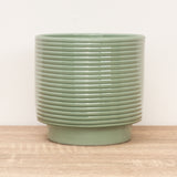 Berlin Ripple Pot | Green, 9 cm