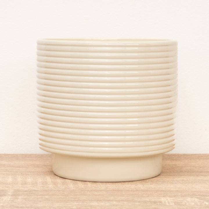 Berlin Ripple Pot | Cream