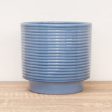 Berlin Ripple Pot | Blue, 9 cm