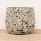 Alfie Terrazzo Pot | Grey, 9 cm