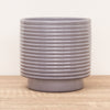 Berlin Ripple Pot | Grey