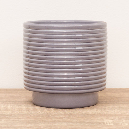 Berlin Ripple Pot | Grey | Pots & Planters