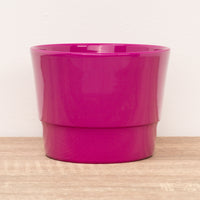 Lena Ceramic Pot | Pink Plum