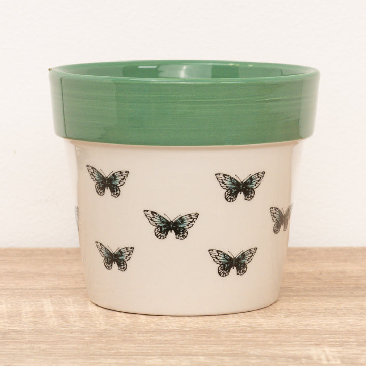 Butterfly Pot | Mint Green