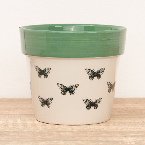 Butterfly Pot | Mint Green