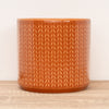 Chevron Pot | Sienna