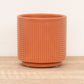 Grooves Pot | Tangerine