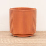 Grooves Pot | Tangerine, 6 cm