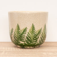 Veneto Fern Pot | White