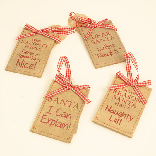 Wooden Christmas Tag | Christmas