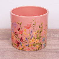 Floral Finesse Pot | Pink - 