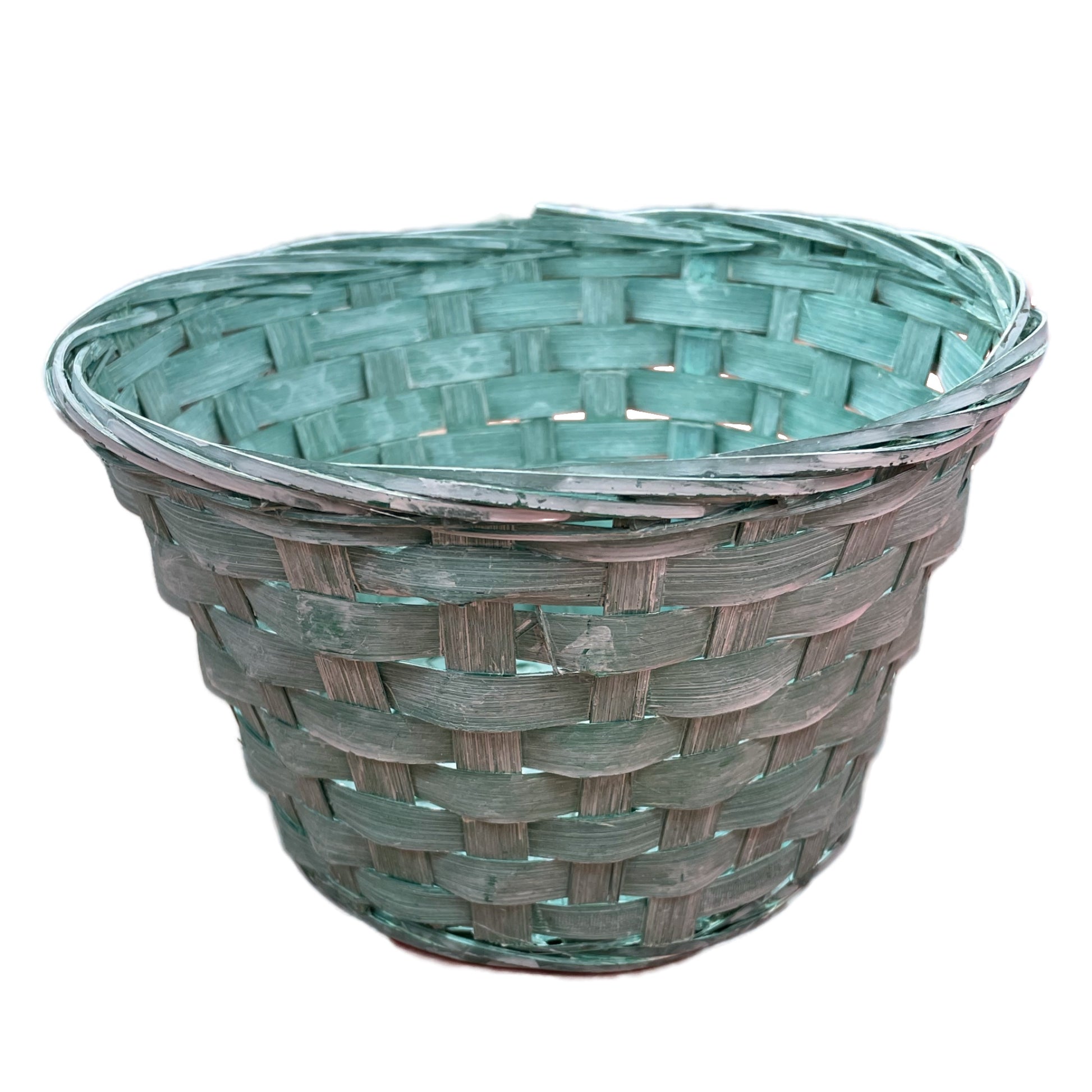 Bamboo Plant Basket | Green