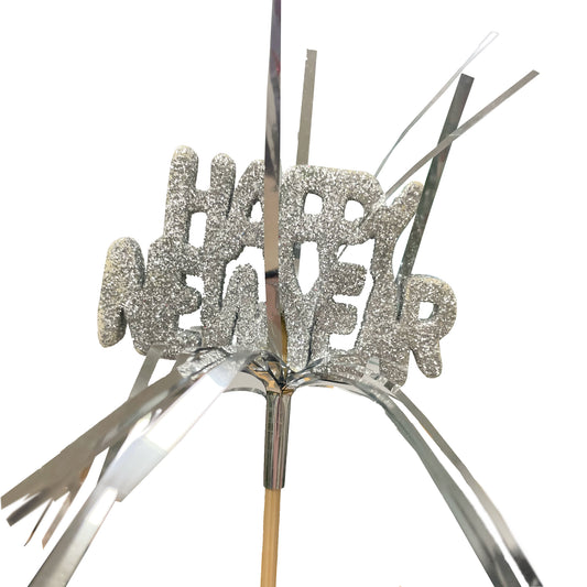 Happy New Year Sign | Decorative Plant Pot Accessory |