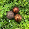 Chocolate Bauble Trio | Decorative Plant Pot Accessory