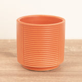 Grooves Pot | Tangerine, 6 cm