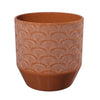 Tirza Chestnut Ceramic Plant Pot