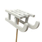 Wooden Sleigh Stick | Decorative Plant Pot Accessory