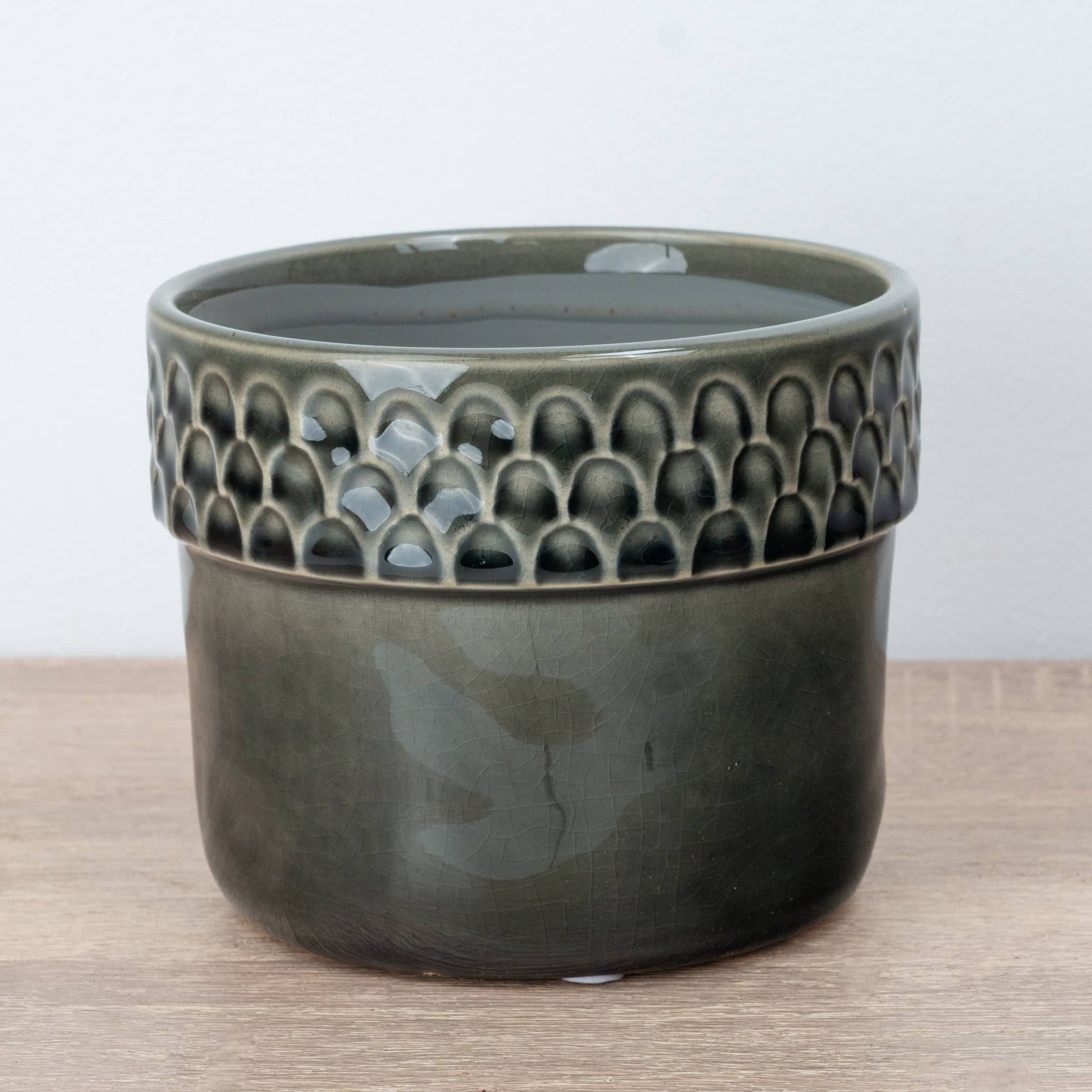 Zellige Pot | Anthracite