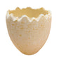 Crackled Egg Pot | Cream