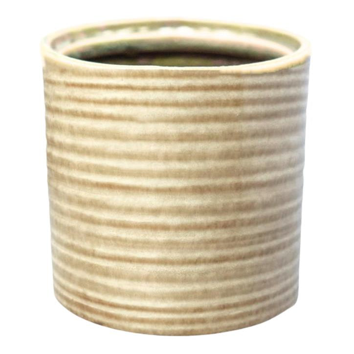 Avonlea Rippled Pot | Ivory