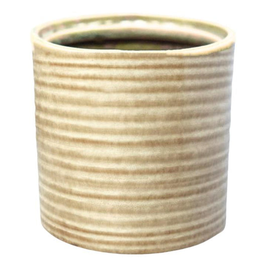 Avonlea Rippled Pot | Ivory | Pots & Planters